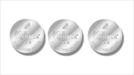 Třikrát stříbrná medaile za inovace CLAAS